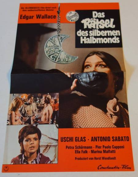 Seven Blood-Stained Orchids original release small german movie poster